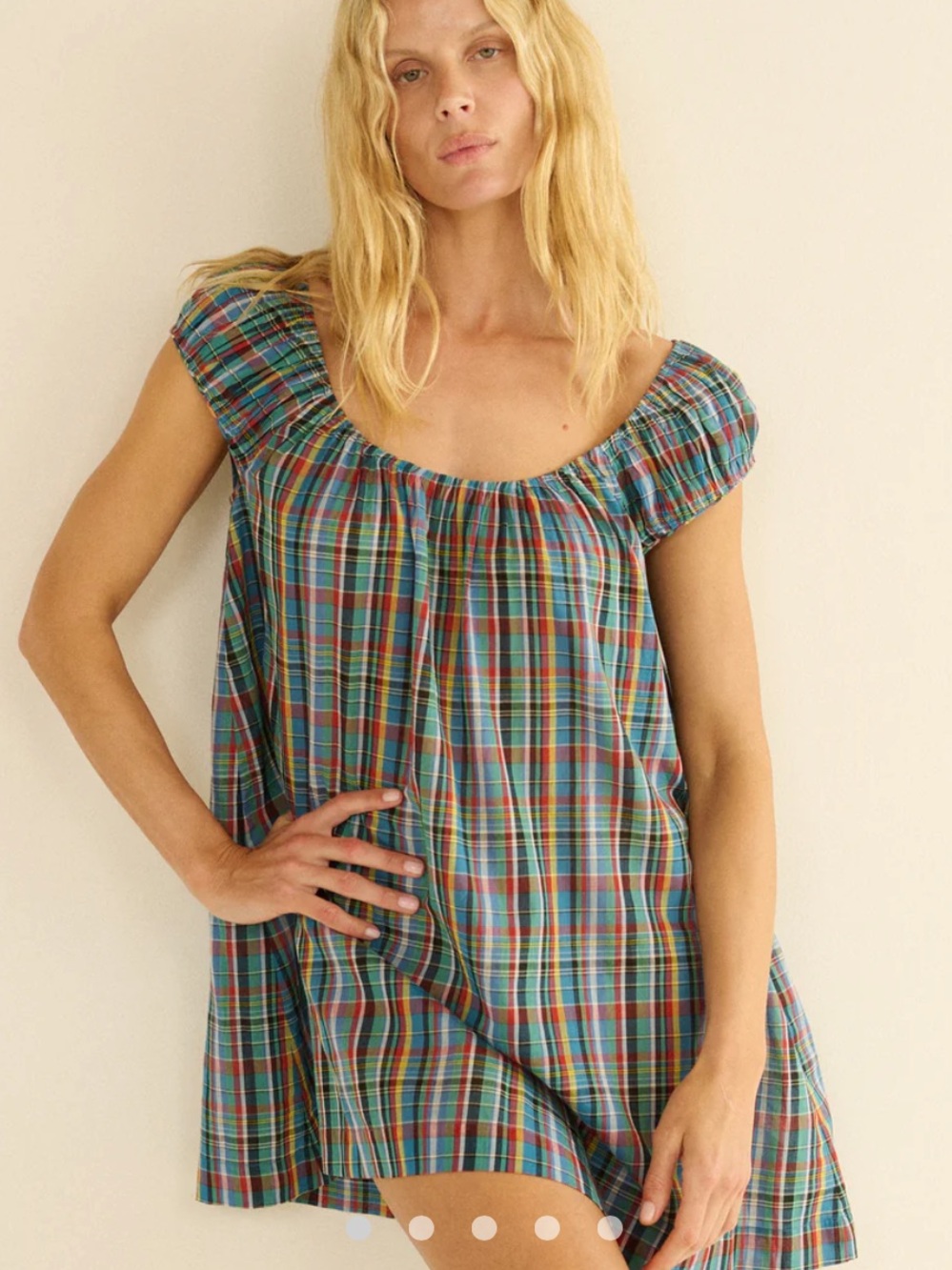 Doen FAYE ALDERBROOK Plaid Dress in XS NWT!